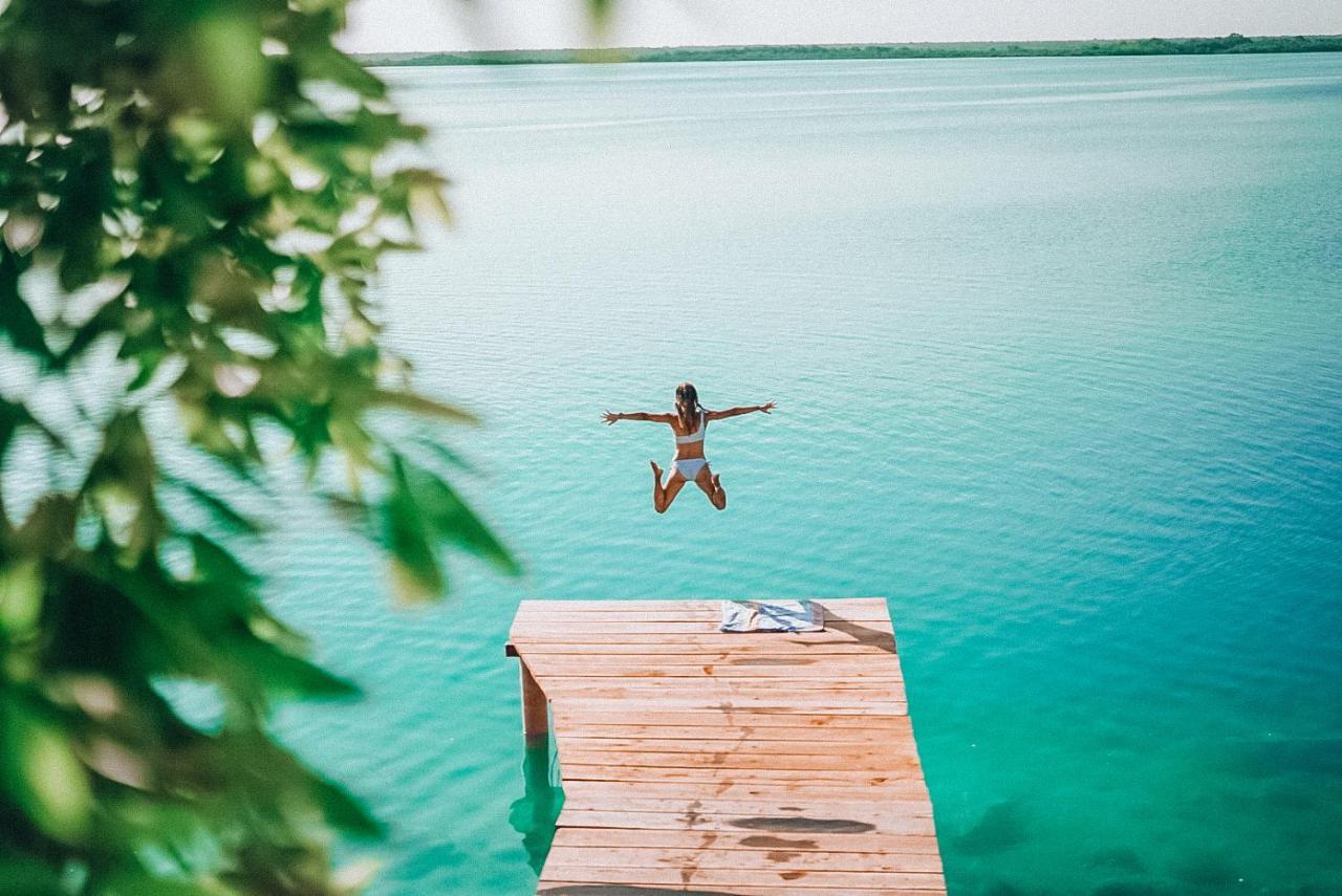Hotel Awazul Bacalar Eksteriør bilde